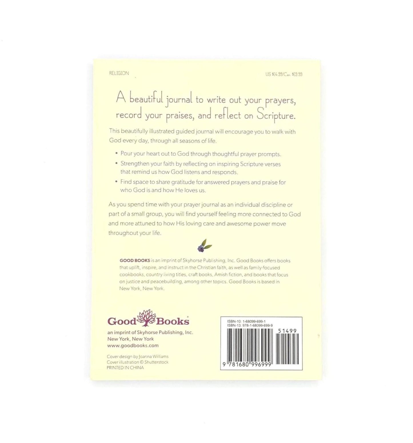 Praying Woman's Journal - 60 Weeks of Prayer, Reflection, Gratitude & Praise