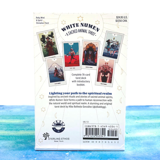White Numen: A Sacred Animal Tarot Deck Inspired By Ancient Rituals and Animal Spirits by Alba Ballesta González