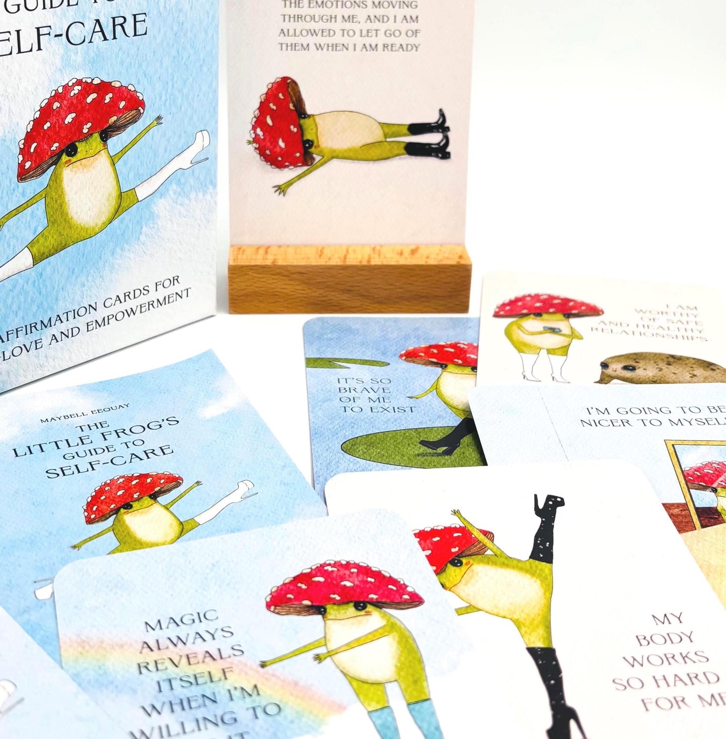 The Little Frog's Guide To Self-Care: 52 Affirmation Cards For Self-Love and Empowerment