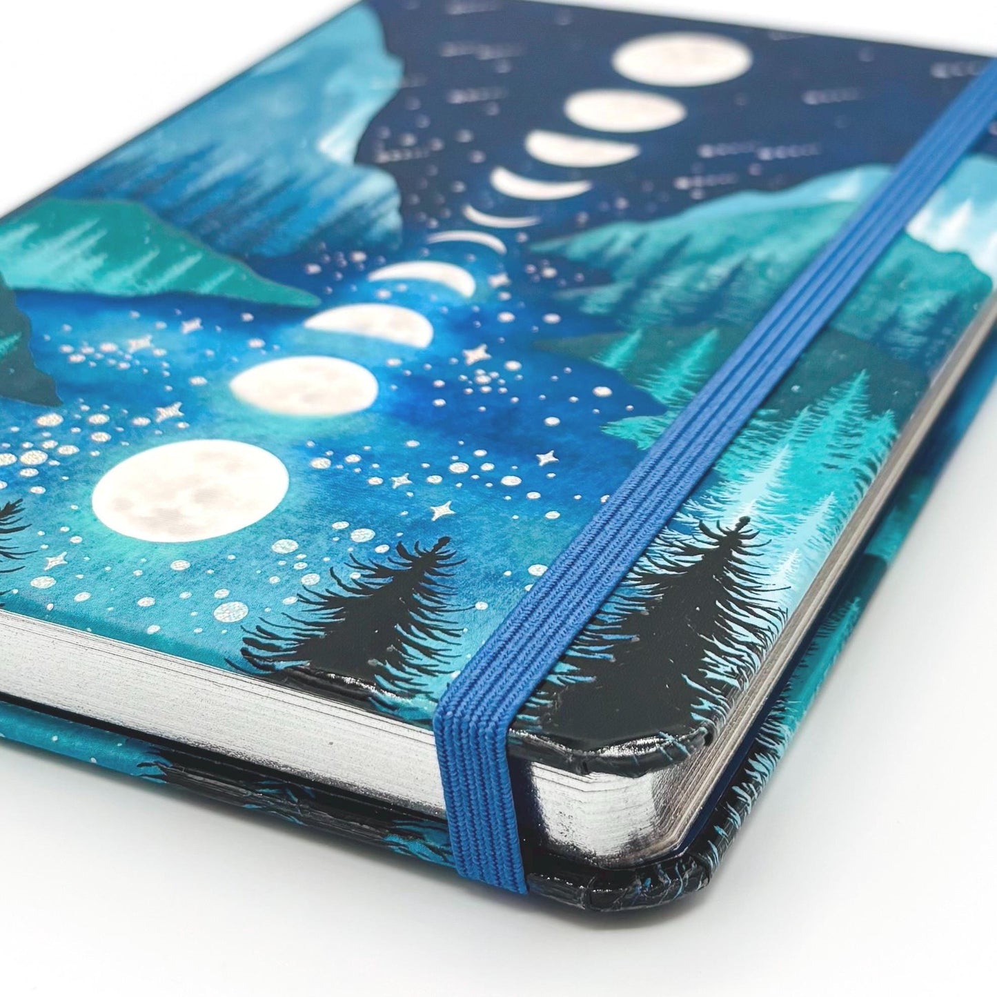 Lunar Wilderness Blank Hardcover Journal - 7x5 Inches