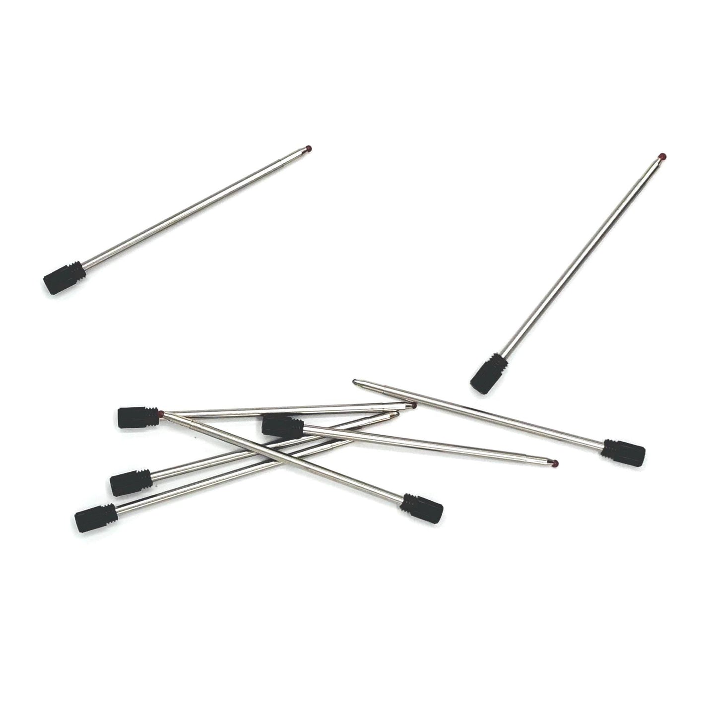 2.75” Ballpoint Pen Ink Refill - 2.75in 1mm Black or Blue Ink Metal D1 Replaceable Refills