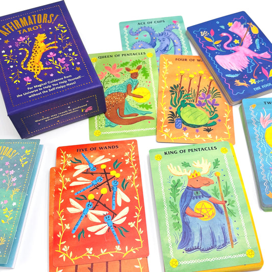 Affirmators!® Tarot Deck - Magical Guidance From the Universe to Help You Help Yourself Without the Self-Helpy-Ness!