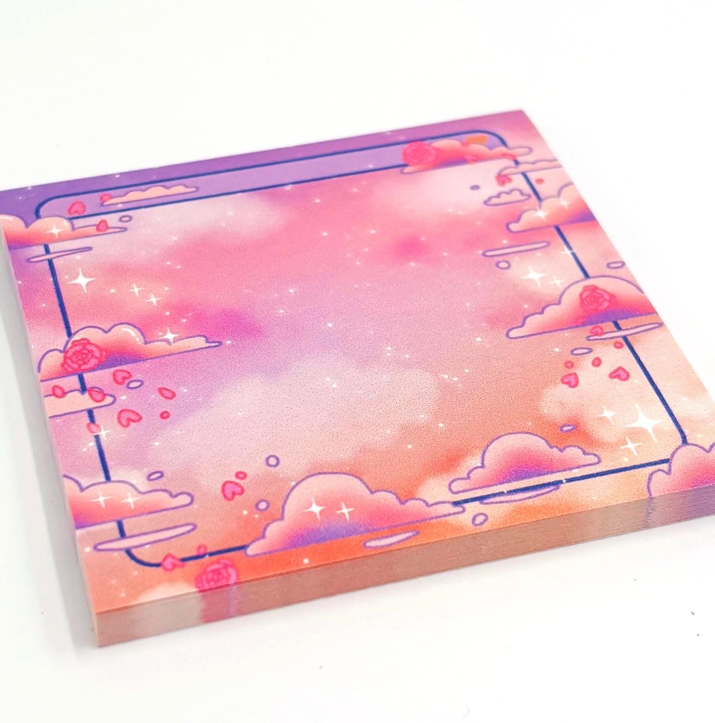 Rosy Sunrise Sticky Notes