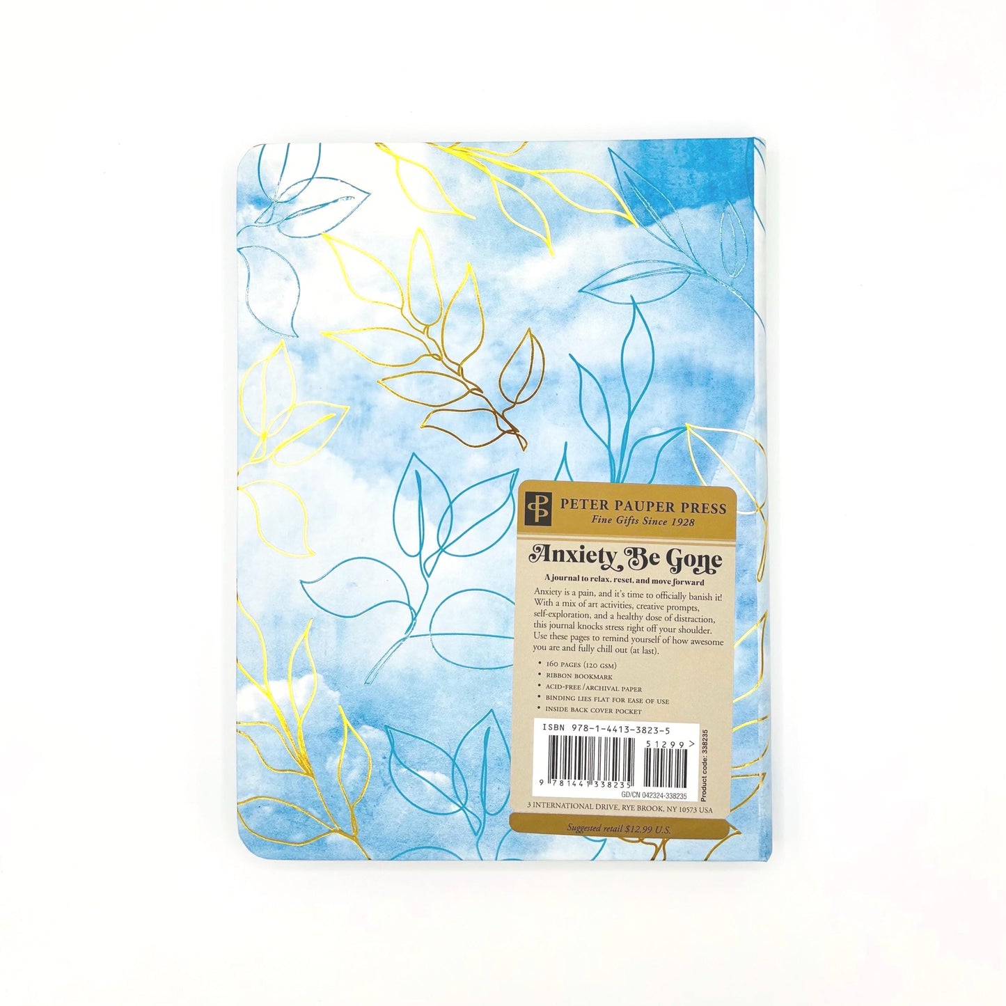 Anxiety Be Gone: A Journal To Relax, Rest, and Move Forward