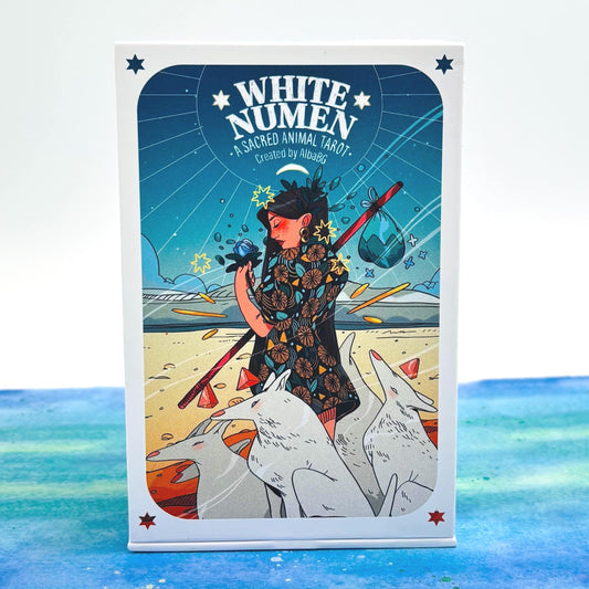 White Numen: A Sacred Animal Tarot Deck Inspired By Ancient Rituals and Animal Spirits by Alba Ballesta González