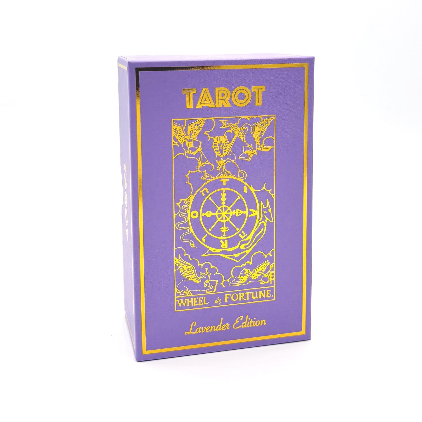 Lavender Gold Foil Tarot Deck & Guide