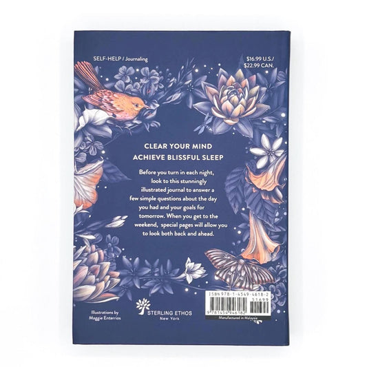 The Bedtime Journal - Two Minutes Each Night for Restful Sleep By Leahanne Thomas