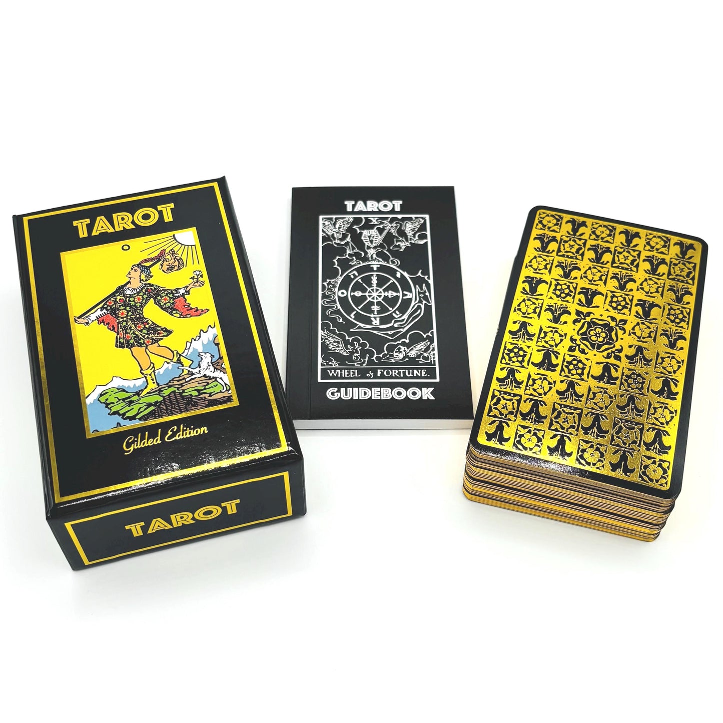 Gilded Gold Foil Tarot Deck: Classic Ryder-Waite Design