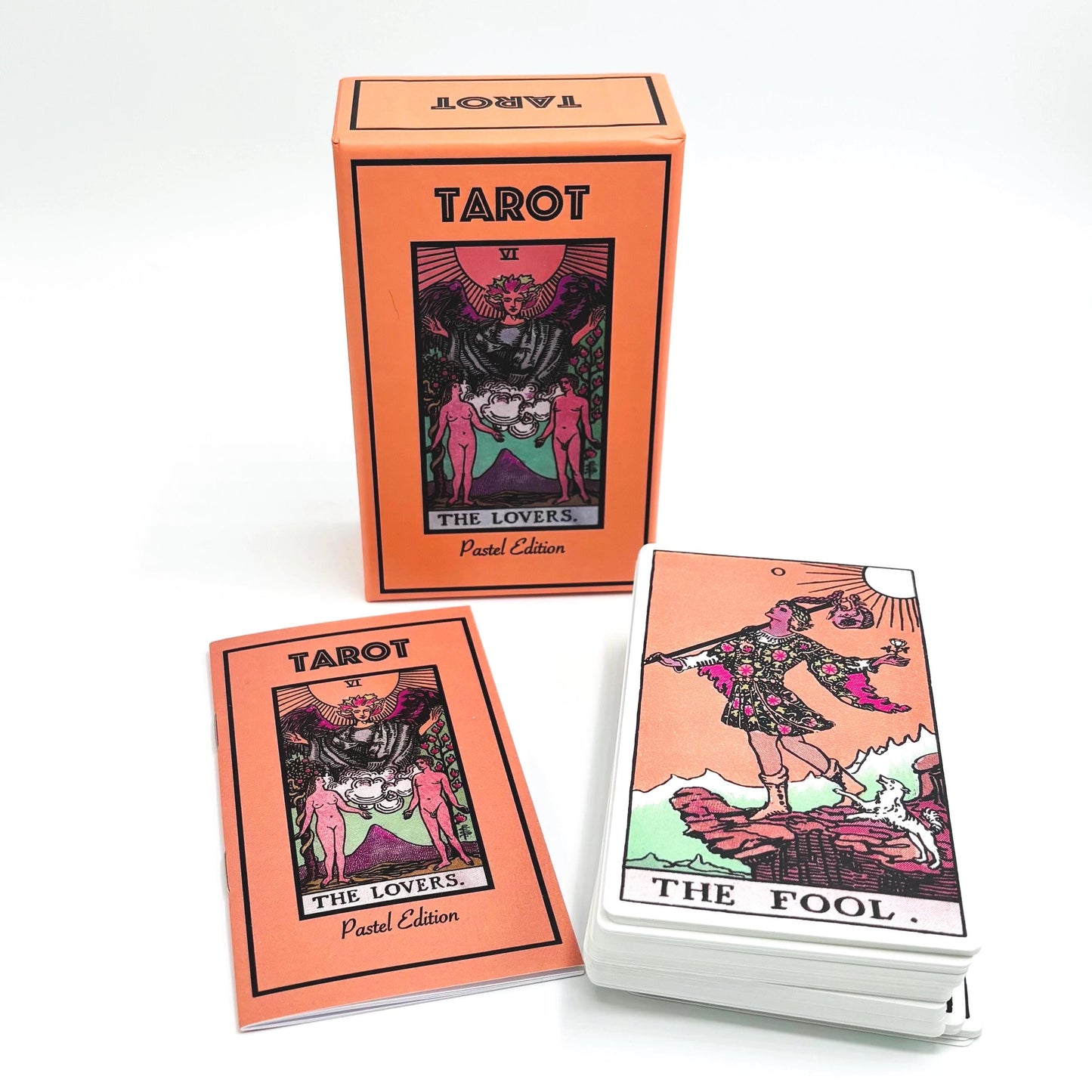 Pastel Edition Tarot Deck & Guide - Classic 1909 Rider Waite Design