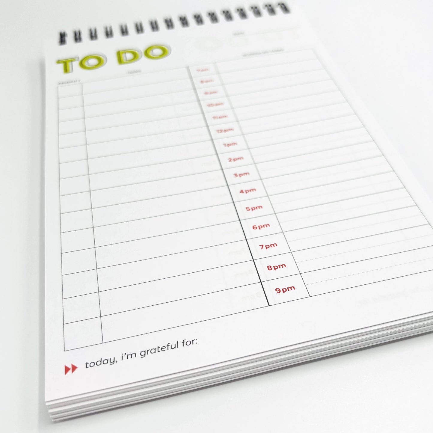 Schedule Magic Daily Planner - Spiral Notebook To-Do List for Home Work Office or School