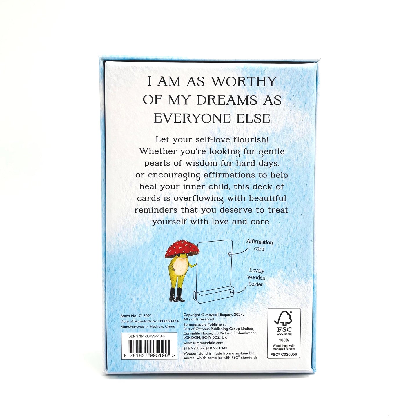 The Little Frog's Guide To Self-Care: 52 Affirmation Cards For Self-Love and Empowerment
