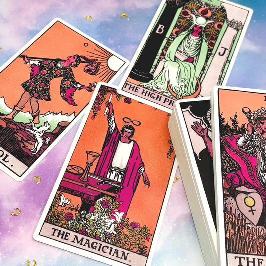 Pastel Edition Tarot Deck & Guide - Classic 1909 Rider Waite Design