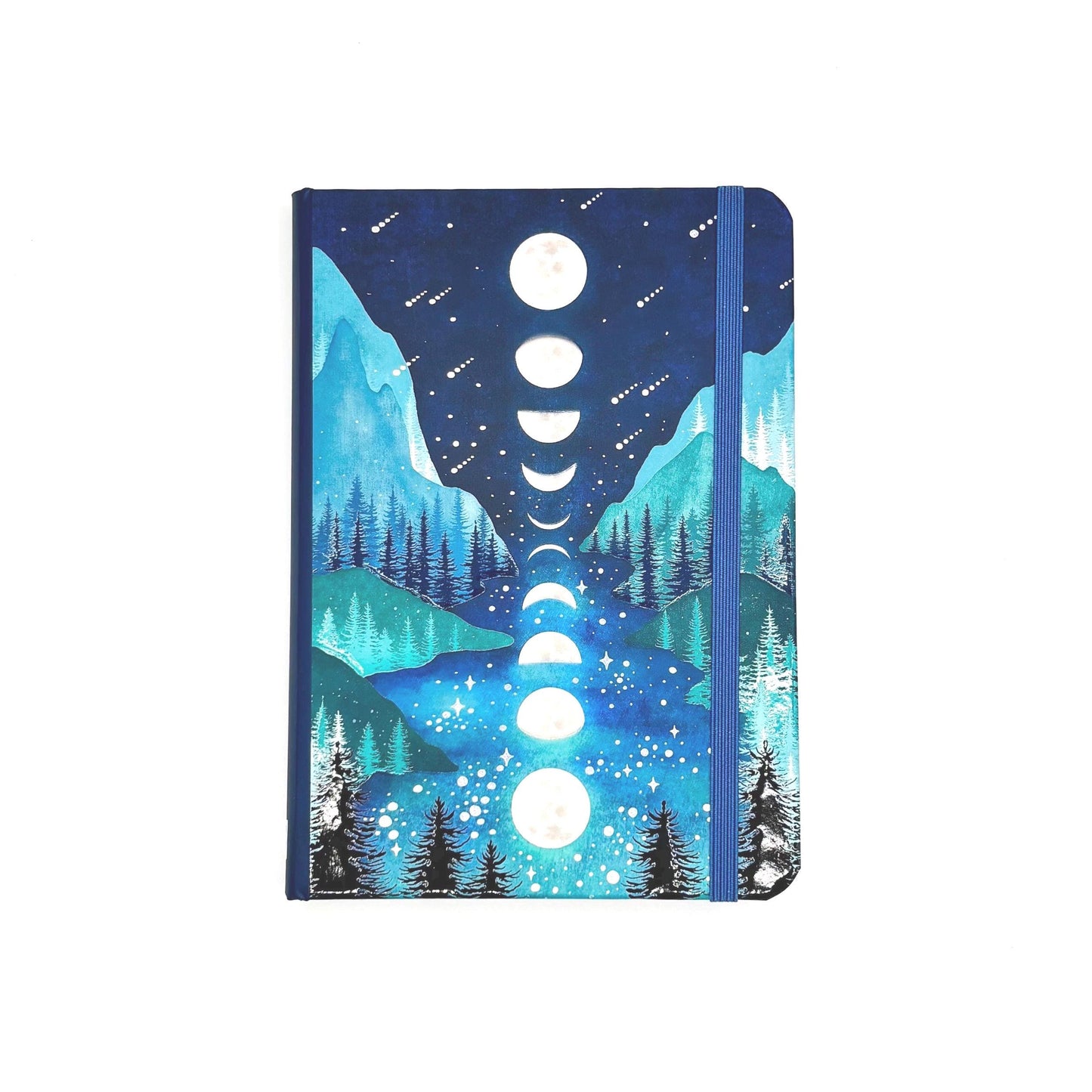 Lunar Wilderness Blank Hardcover Journal - 7x5 Inches
