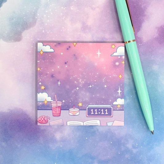 Study Night Sticky Notes