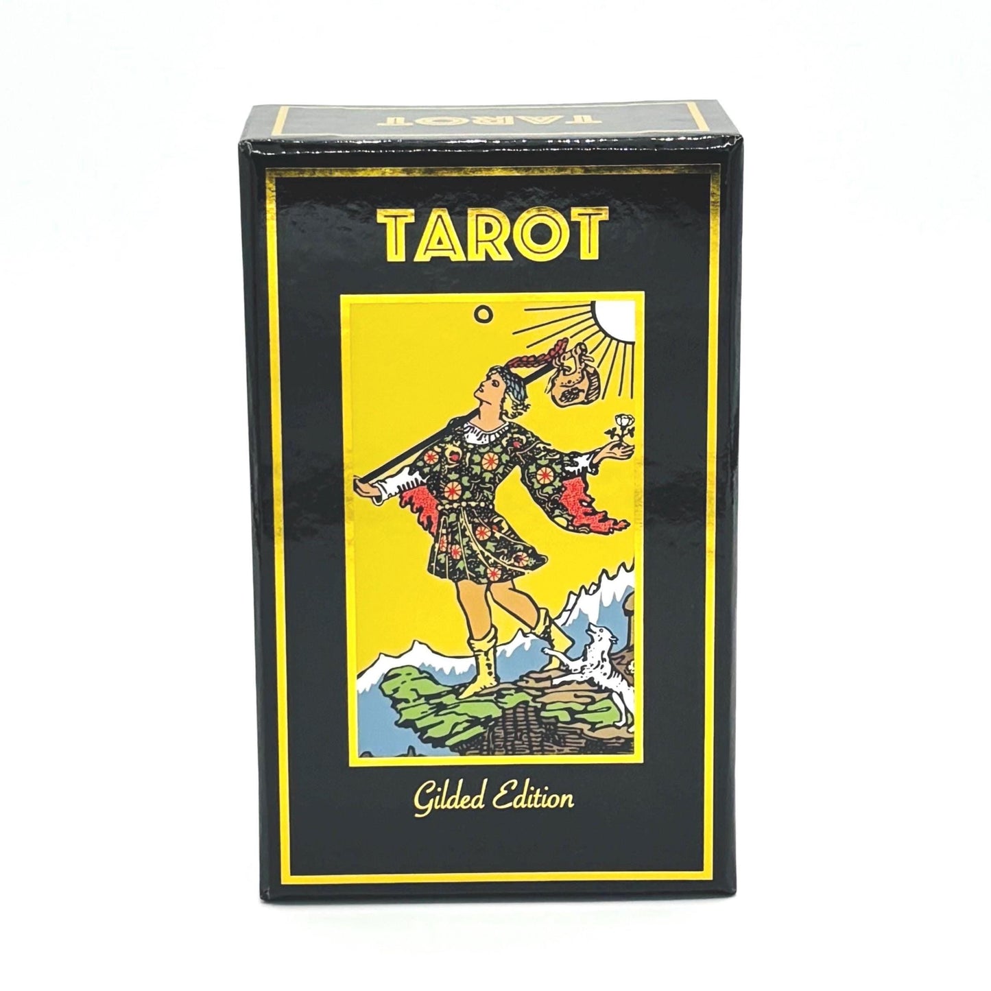 Gilded Gold Foil Tarot Deck: Classic Ryder-Waite Design