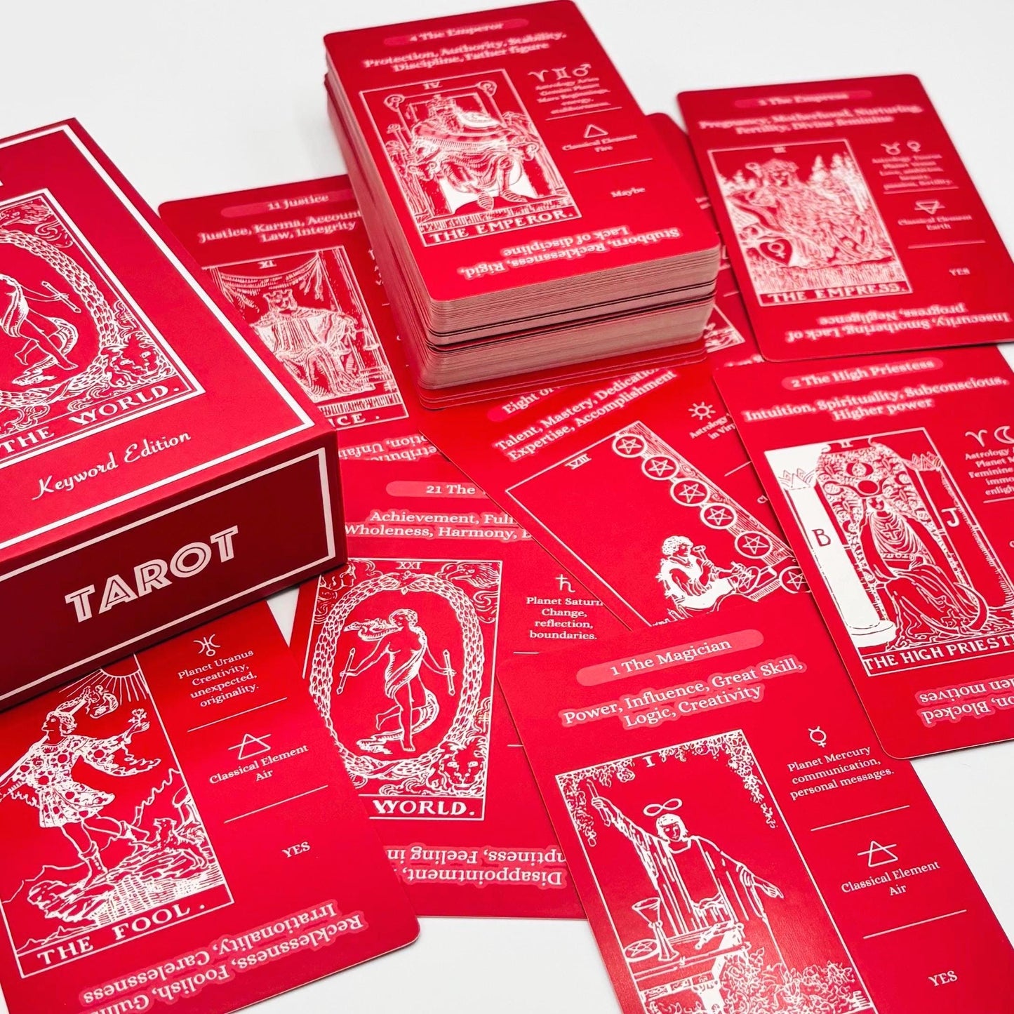 Keyword Edition Tarot Deck: Red Ryder Waite for Beginners