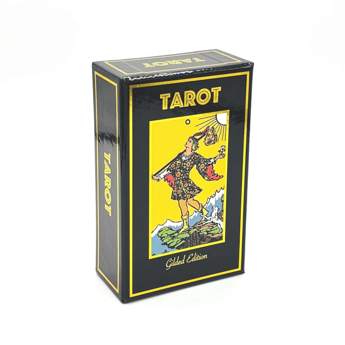 Gilded Gold Foil Tarot Deck: Classic Ryder-Waite Design