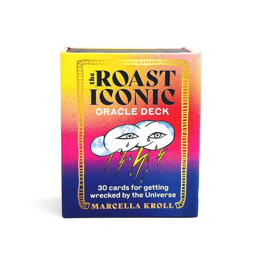 The Roast Iconic Oracle Deck, 30 Cards for Getting Wrecked by the Universe